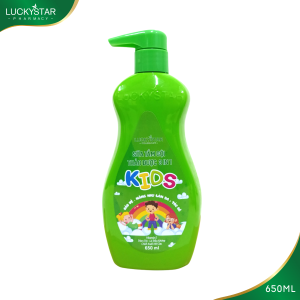 Sữa Tắm Gội Thảo Dược Baby 3IN1 - Chai Xanh